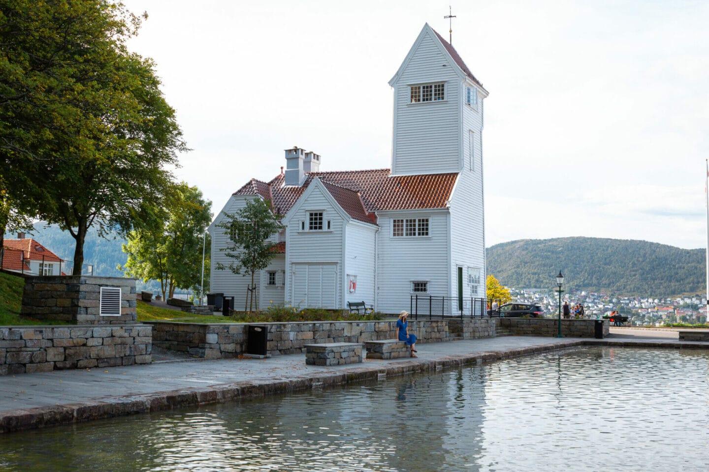Bergen is a stop on the P&O Norwegian Fjords Cruise
