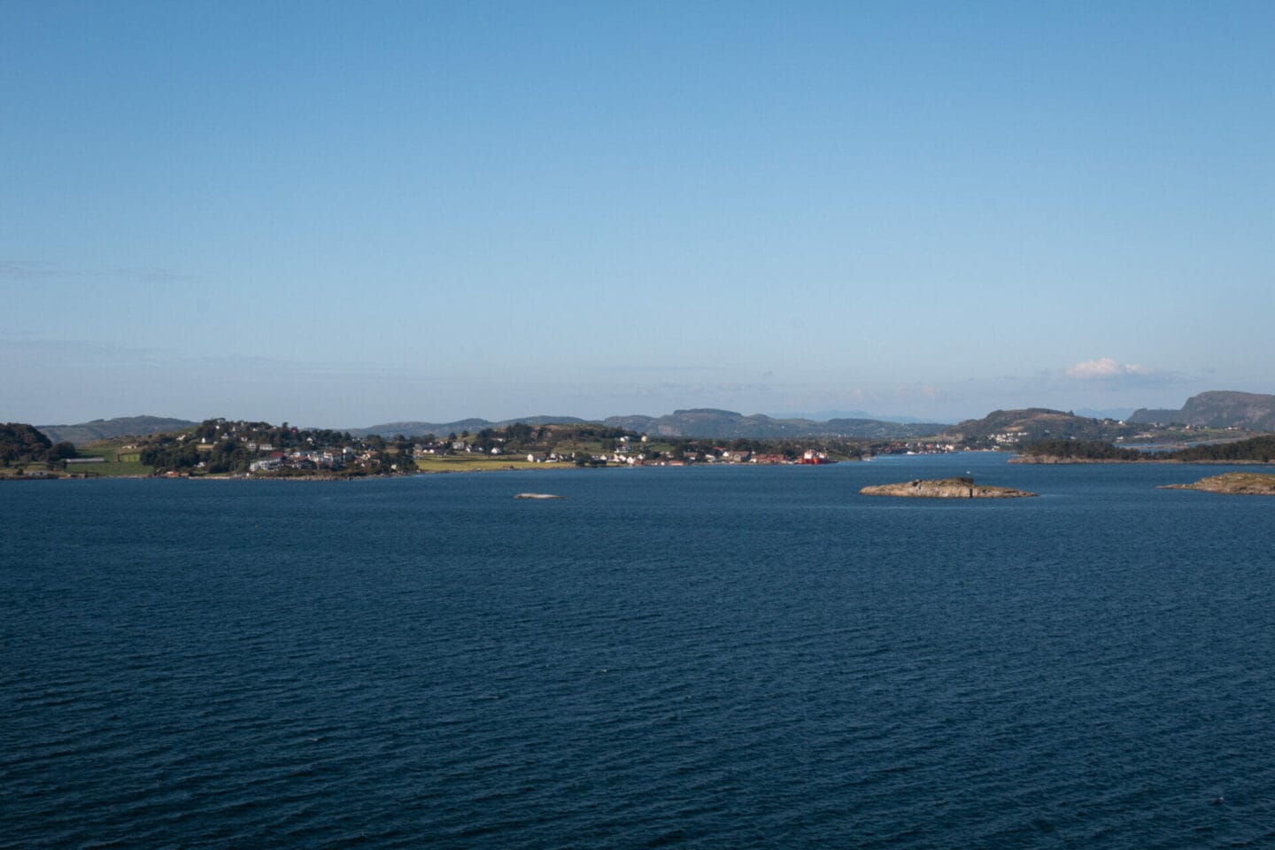 P&O Norwegian Fjords Cruise Itinerary