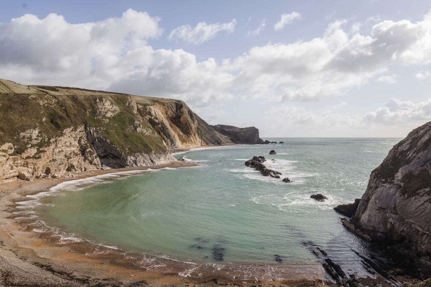 St Oswalds Bay and Man O'War Cove