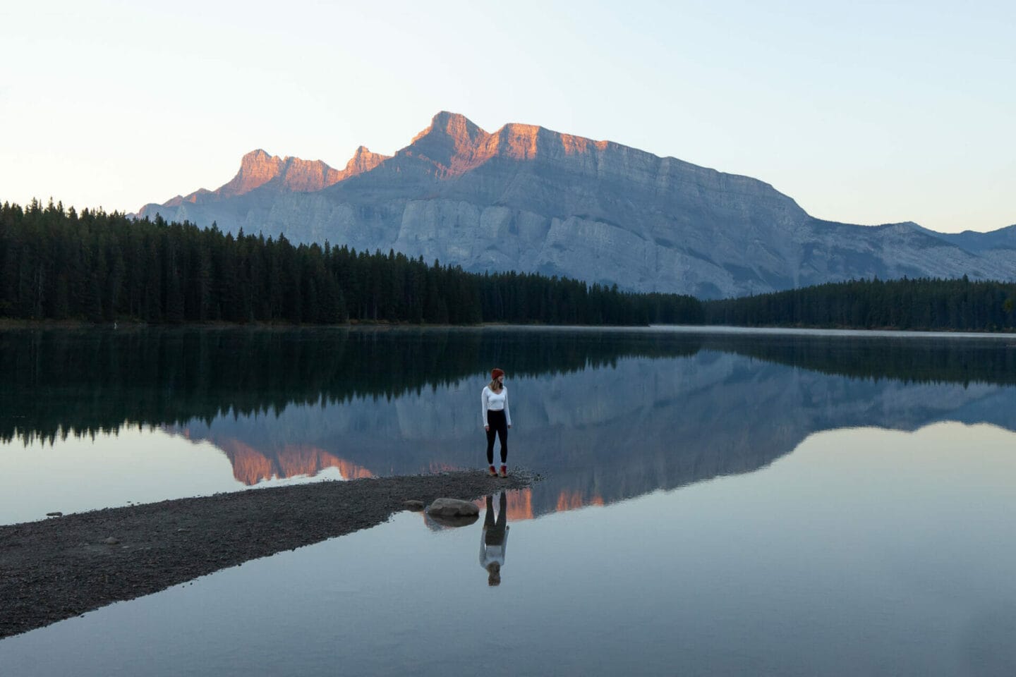 Two Jack Lake - photography locations in Banff National Park