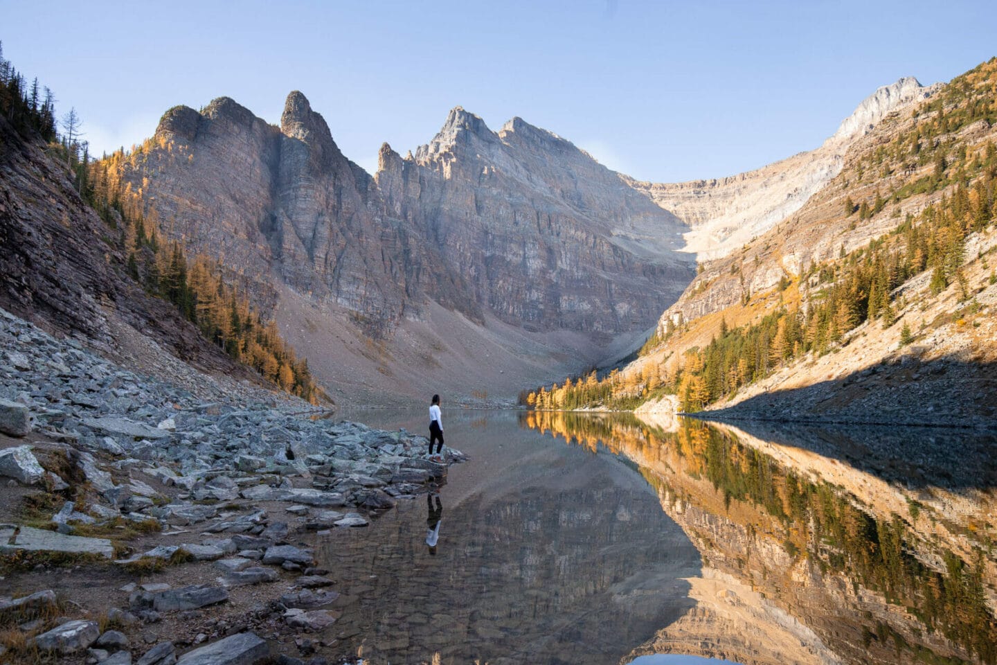 Lake Agnes at Lake Louise in Banff National park