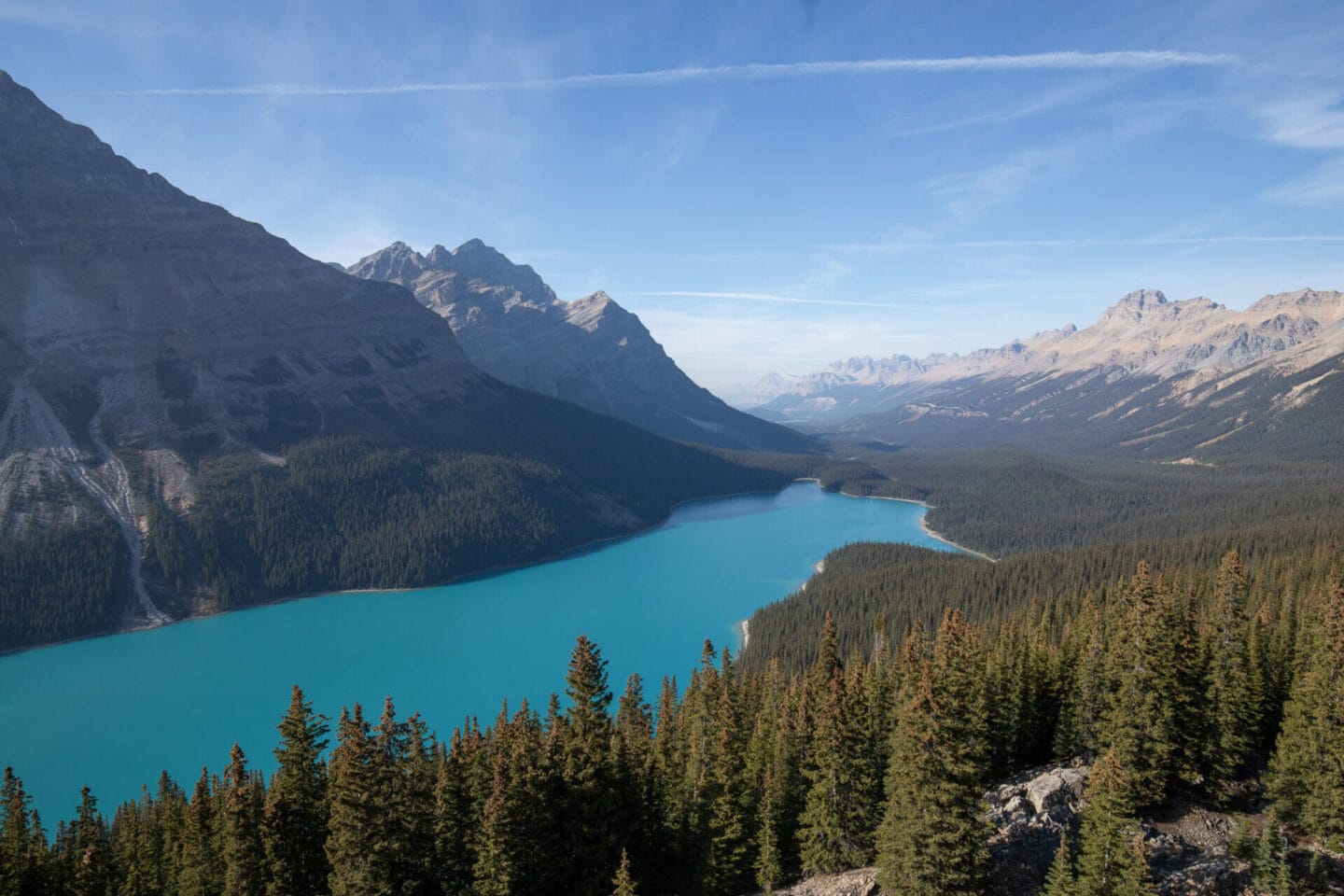 Peyto Lake - Photo spots in Banff National Park