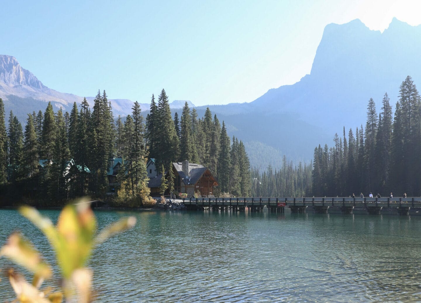 Emerald Lake in Yoho National Park