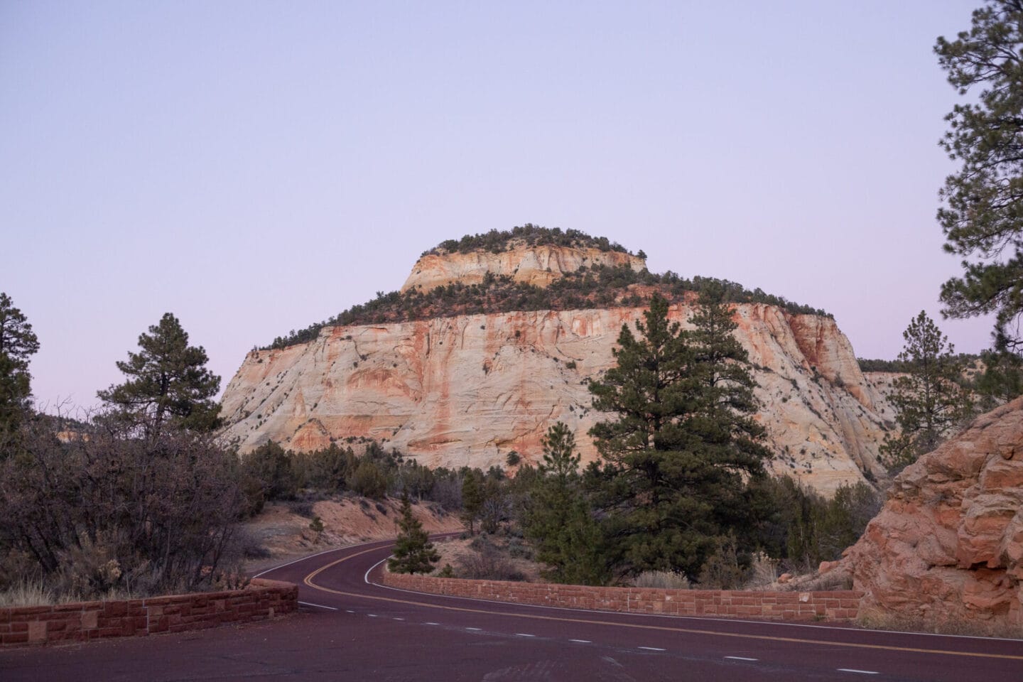 Zion to Bryce Canyon - Checkerboard Mesa