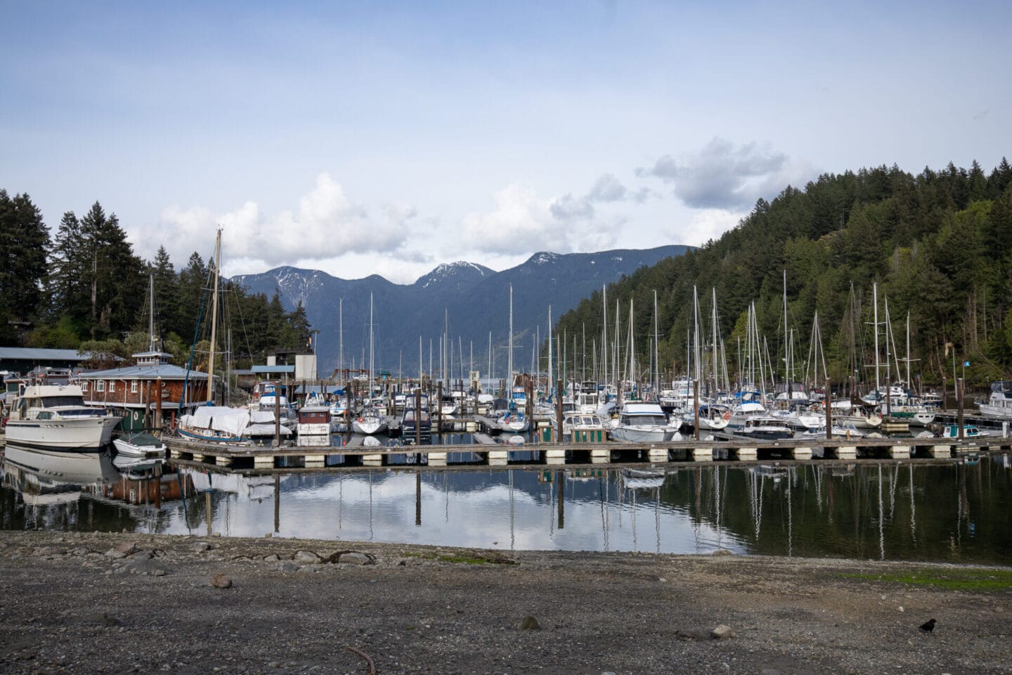 Fishing is a very popular thing to do on Bowen Island 