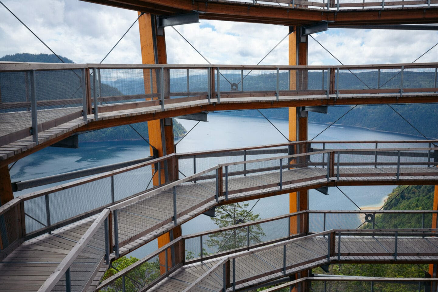 Malahat Skywalk on Vancouver Island