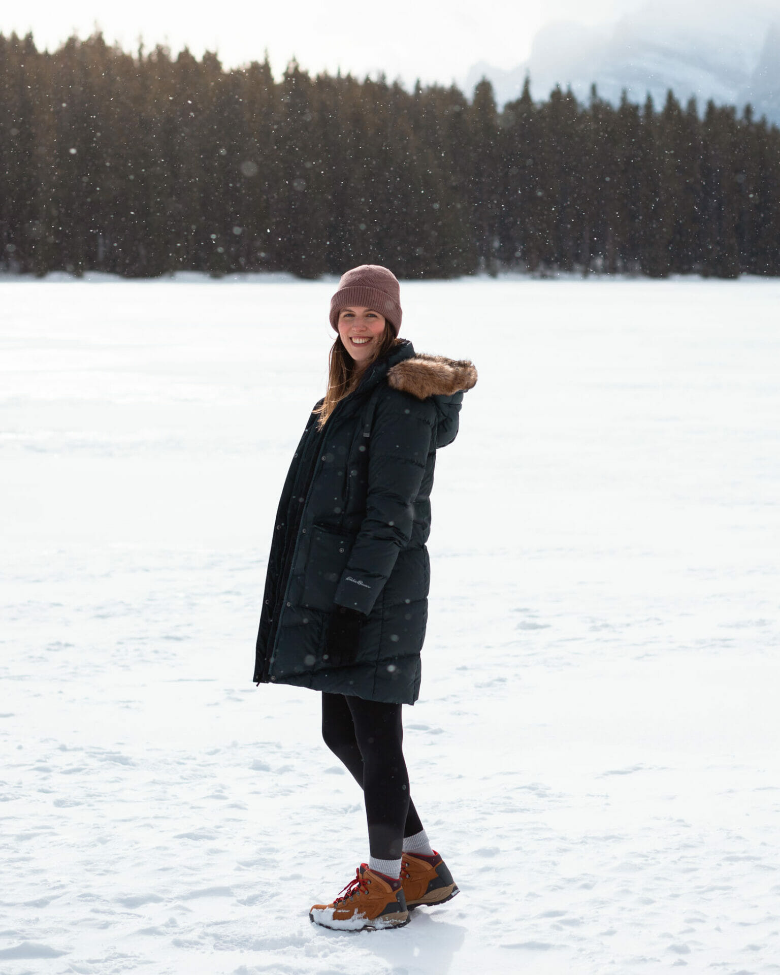 What to wear in Banff National Park in winter