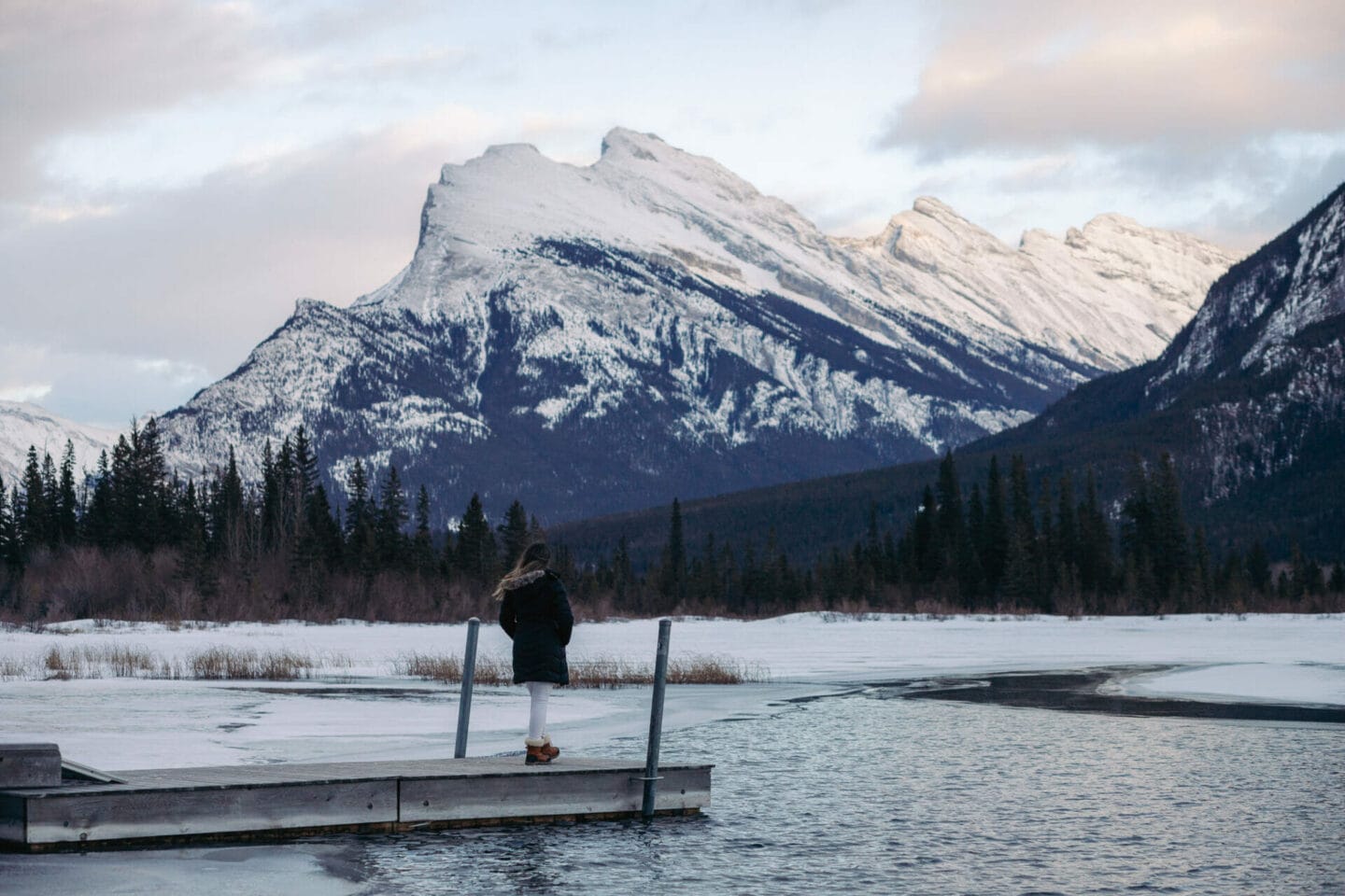 Sunset at Vermillion Lakes