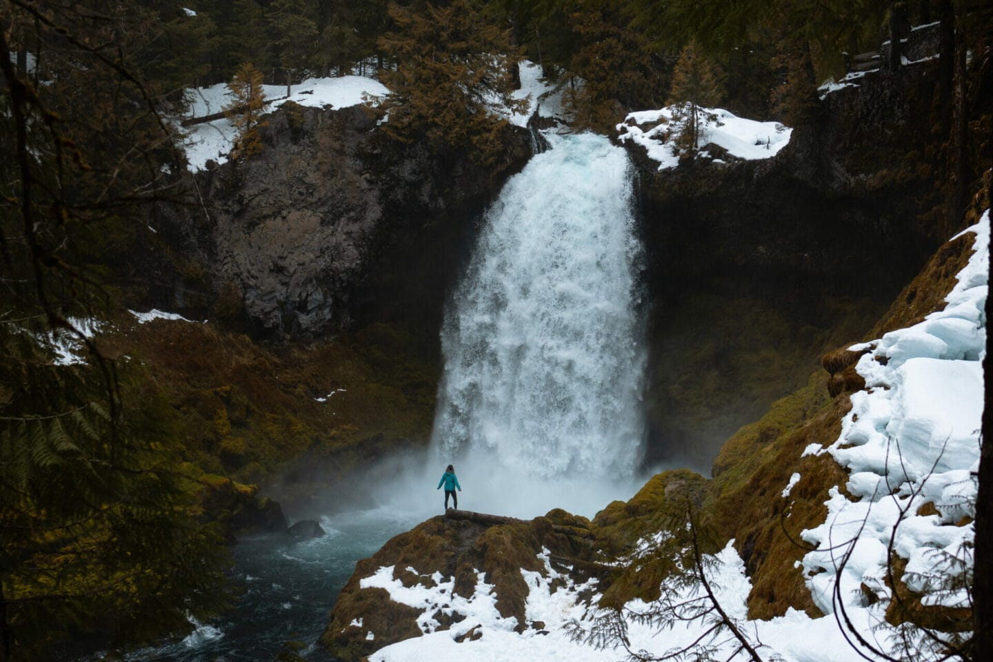 7 Day Oregon Road Trip Itinerary - Koosah and Sahalie Falls