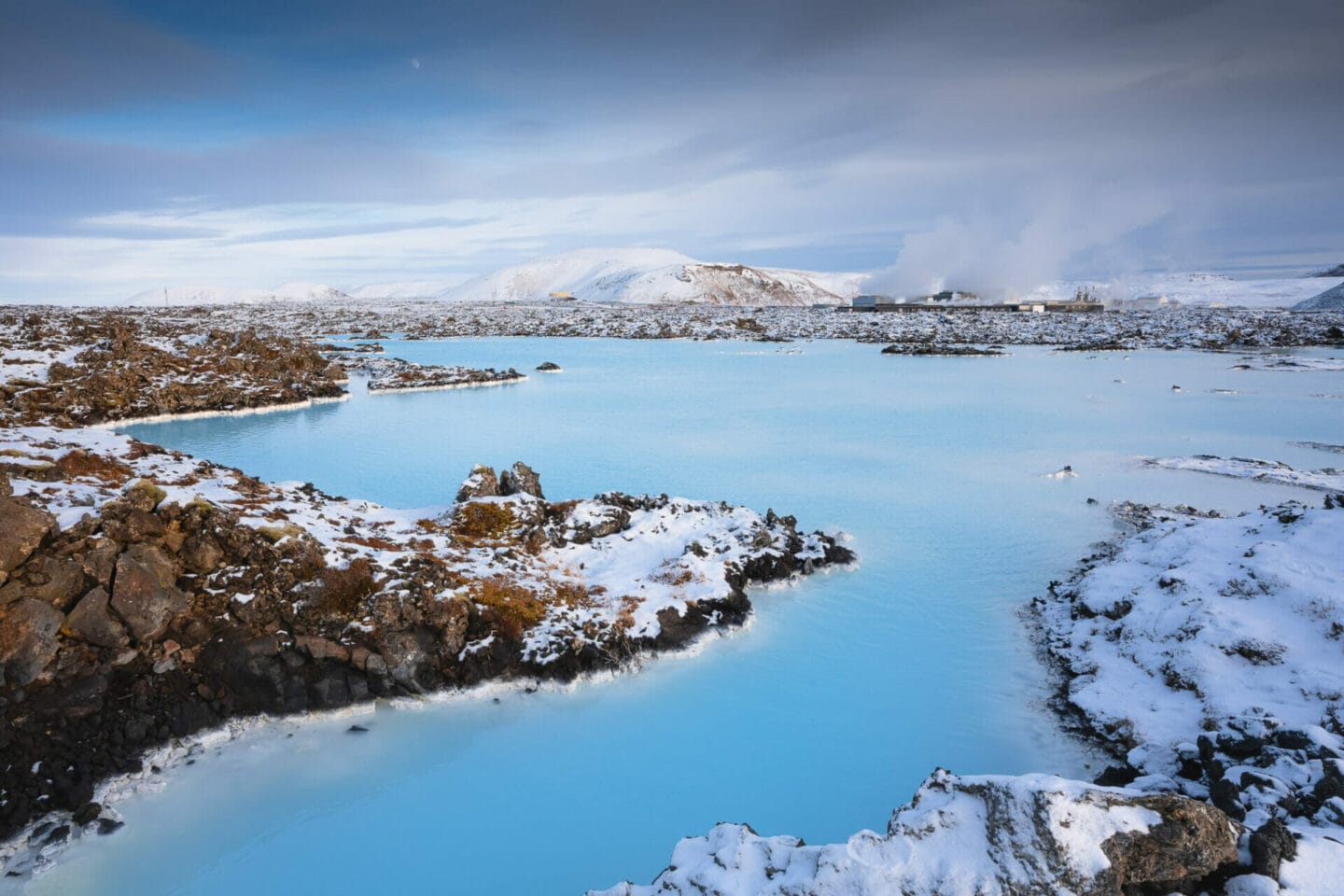 Blue Lagoon close to Grindavik in Iceland