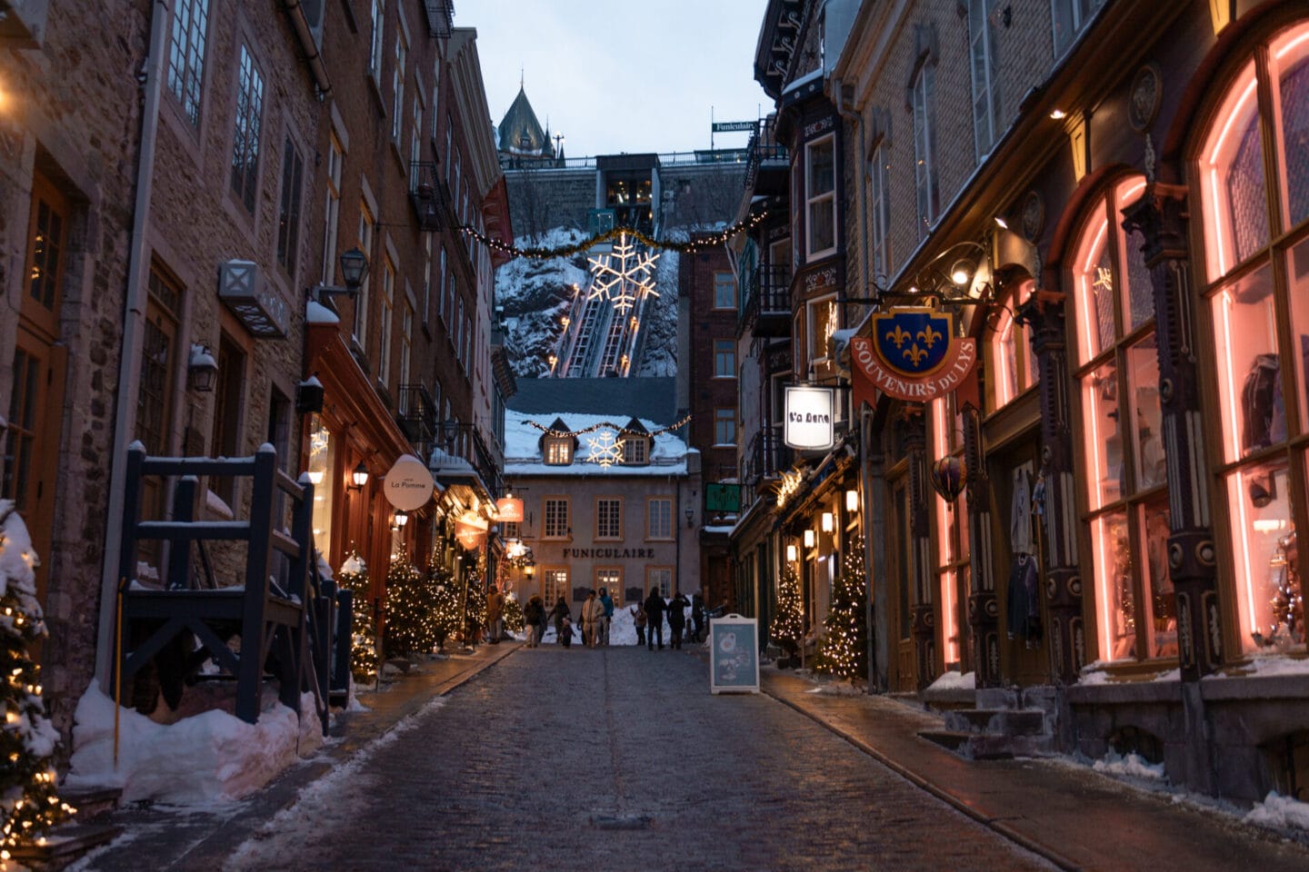 Instagrammable places in Quebec City