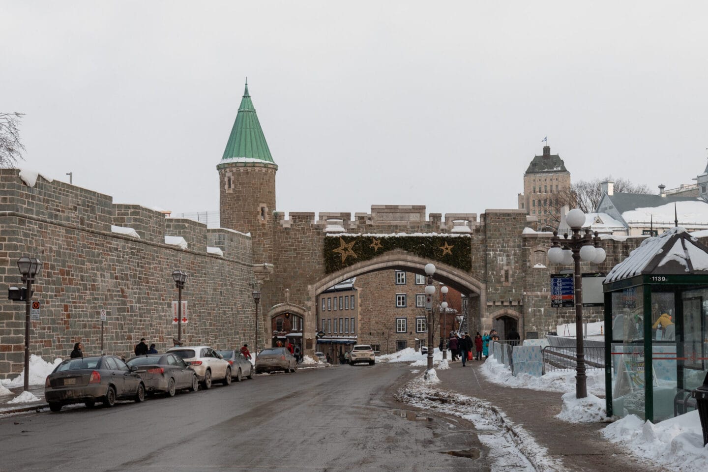 St Jean Gate in Quebec City