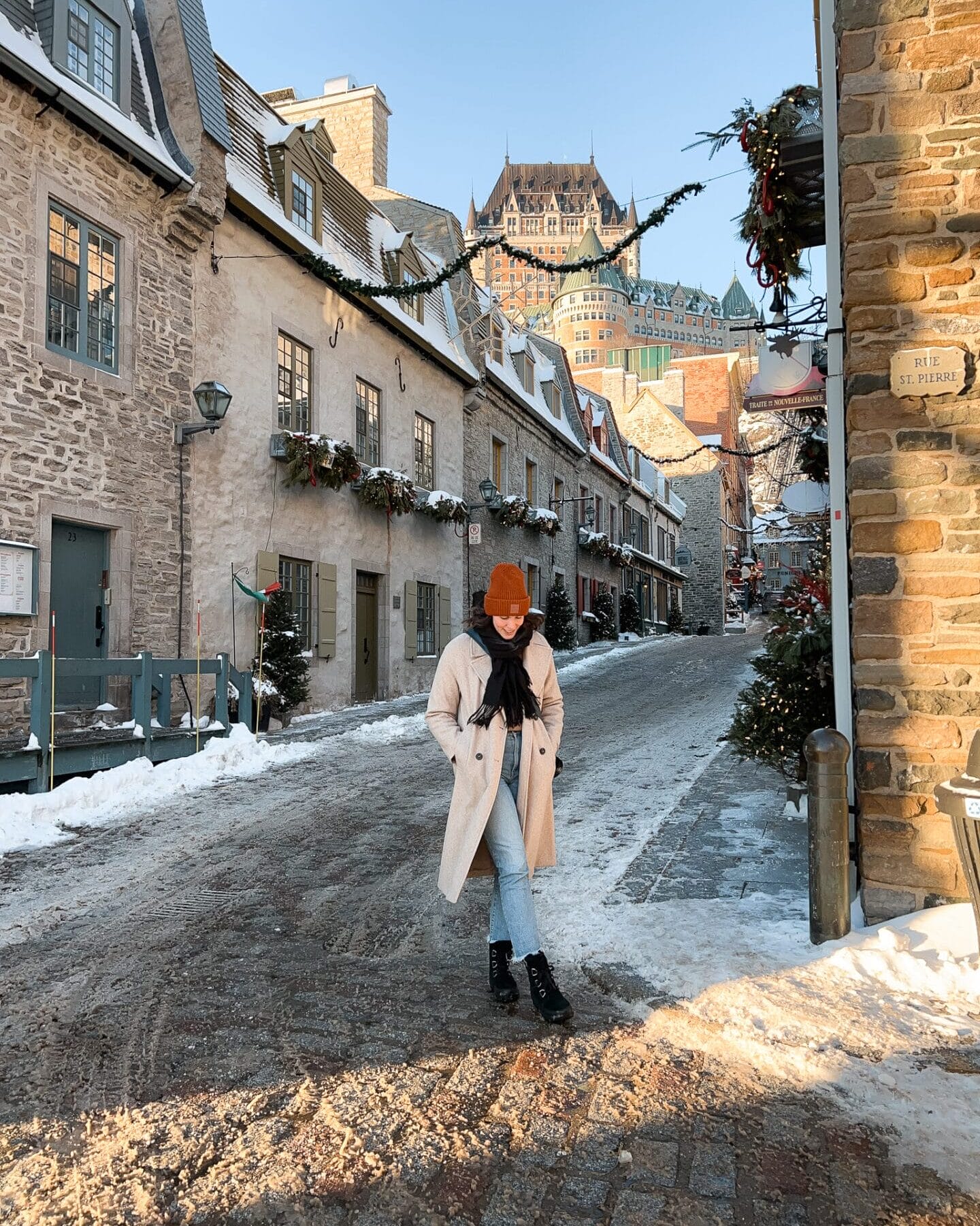 Best photo spots in Quebec City - Lower Town