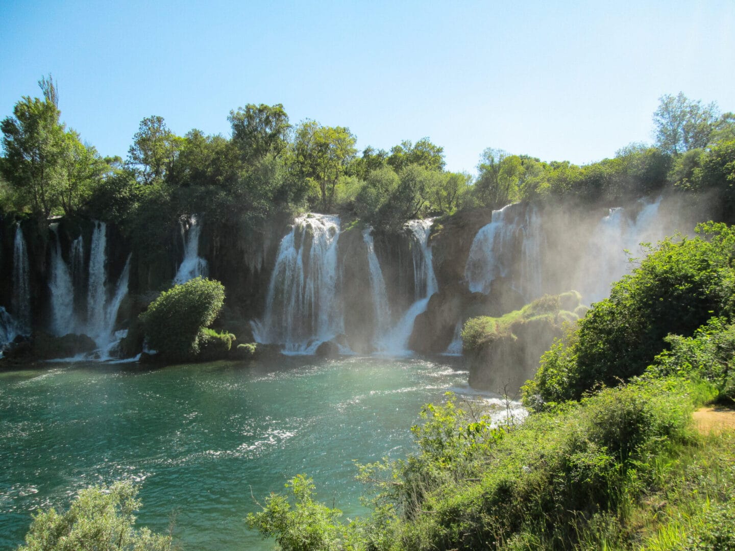Kravice Waterfalls in Mostar