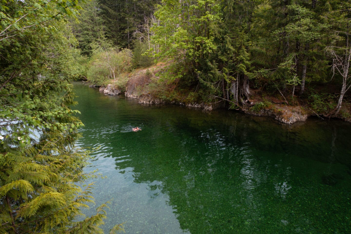 Taylor River Rest Stop Vancouver Island