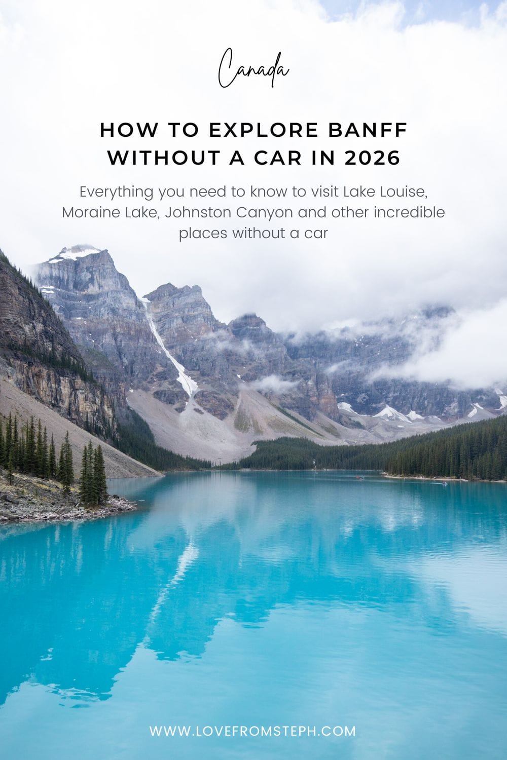 How to explore Banff without a car in 2026 – Love From Steph